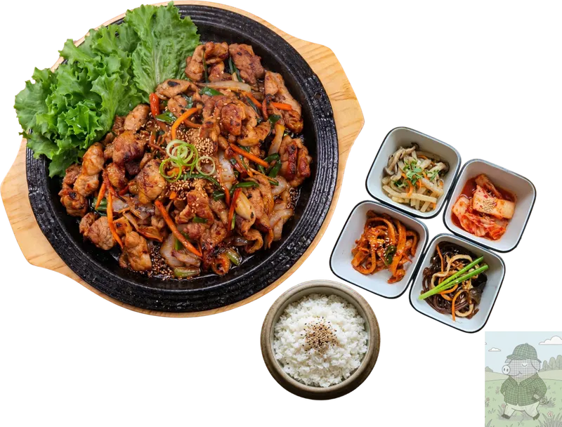 Bapsang - Stir Fried Beef Bulgogi