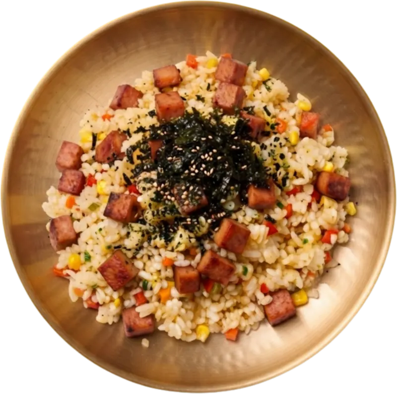 Spam Fried rice